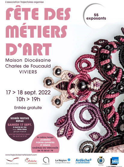 Fête des Metiers d’Art 2022- Viviers